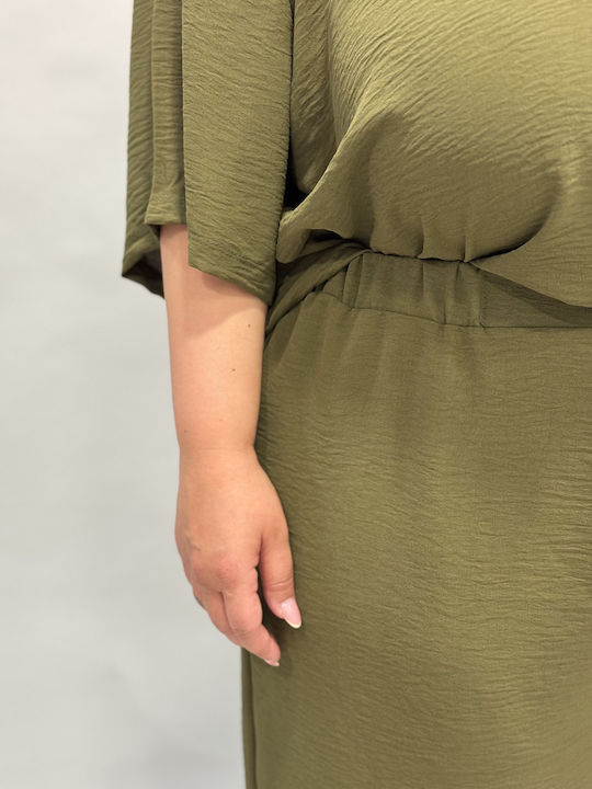 Damen Zip-Culottes Grün