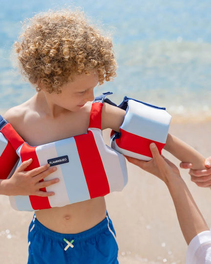 Flamingueo Kinder Schwimmflügel Rettungsweste mit Bruststütze 3-6 Jahre Orion