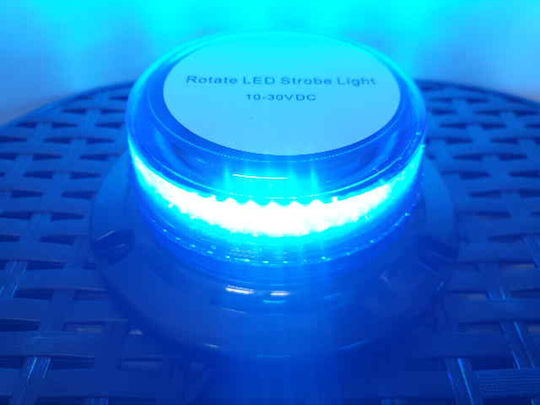 Far Auto LED 10 - 30V cu Roșu / Albastru Iluminare