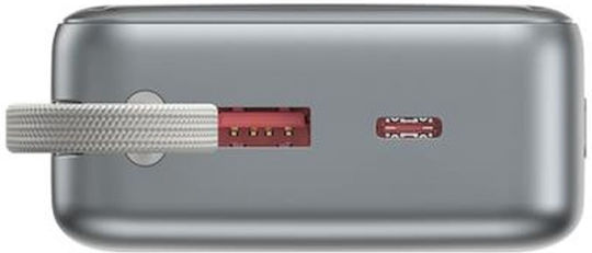 Energenie Бърза Външна Батерия 20000mAh 65W с USB-A Изходен Порт и USB-C Изходен Порт Power Delivery / Бързо Зареждане Черна