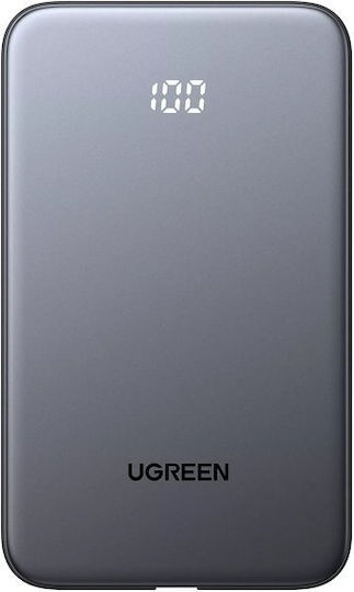 Ugreen Power Bank 10000mAh 20W με 3 Θύρες USB-C Power Delivery Γκρι