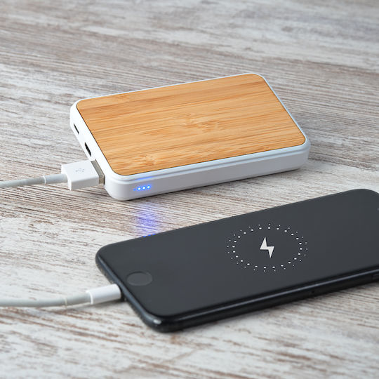 ROSSUM Power Bank 5000mAh mit USB-A Ausgangsanschlüsse Beiges