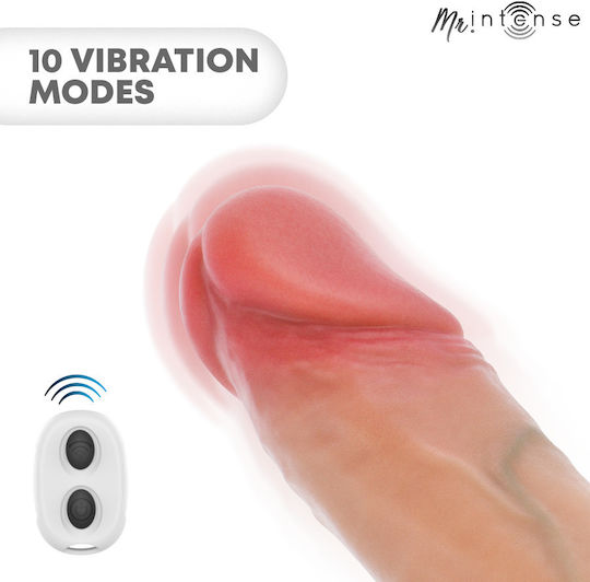 Mr Intense Arnold L Ultra-realistic Vibrating Penis Sleeve Remote Control 16 Cm Ã' 4.5 Cm