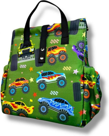 The Lunch Bags Lunchbags School Lunch Bag Handheld 5lt Black 21x16x24cm