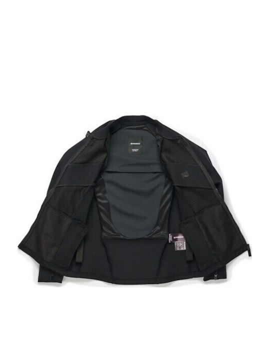 Pando Moto Stealth Cordura Men's Riding Jacket Summertime Stealth Black Pando Moto Stealth Cordura Men's Riding Jacket Summertime Stealth Black