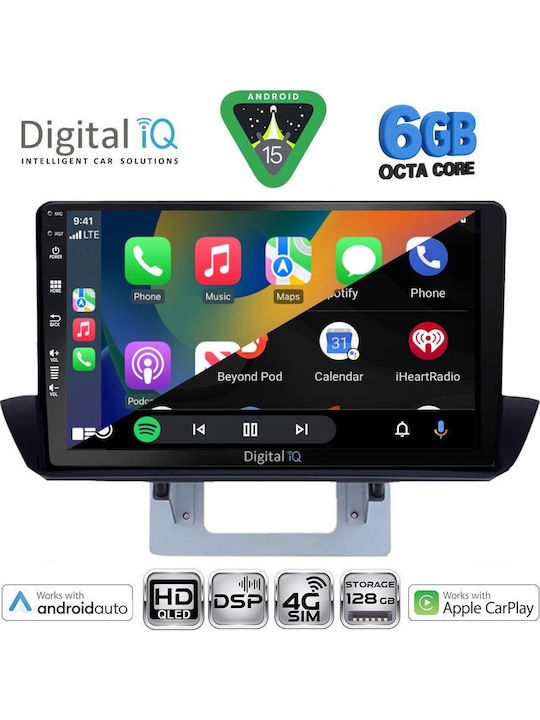 Digital IQ Автомобилна Аудио Система За Mazda BT-50 2012-2019 (Bluetooth/USB/WiFi/GPS/Apple CarPlay/Android Auto) С Touch Screen 9"