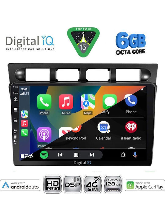 Digital IQ Car Audio System for Kia Picanto 2004-2008 Bluetooth USB WiFi GPS Apple CarPlay Android Auto with 9" Touch Screen