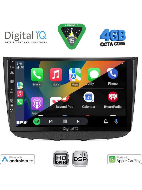 Digital IQ Car Audio System for Mercedes-Benz Vito / Viano 2003-2007 (Bluetooth/USB/WiFi/GPS/Apple CarPlay/Android Auto) with 10" Touch Screen