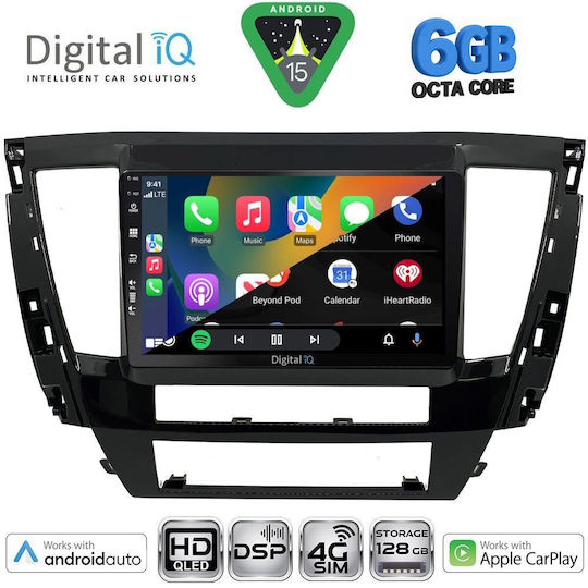 Digital IQ Auto-Audiosystem für Mitsubishi Pajero 2013 mit Touchscreen 9 Zoll