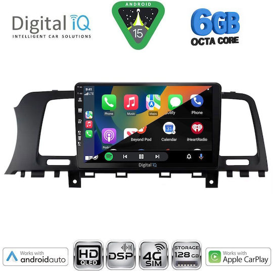 Digital IQ Ηχοσύστημα Αυτοκινήτου για Nissan Murano 2007-2014 (Bluetooth/USB/WiFi/GPS/Apple-Carplay/Android-Auto) με Οθόνη Αφής 9"