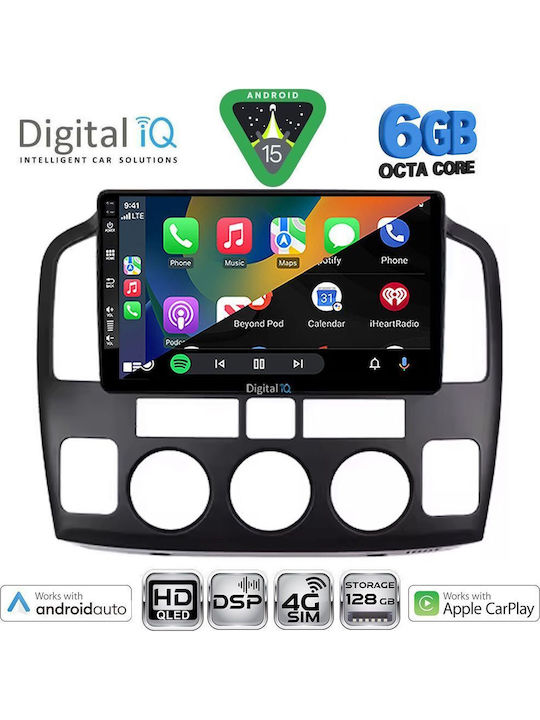 Digital IQ Car Audio System for Suzuki Vitara 2000-2005 (Bluetooth/USB/WiFi/GPS/Apple CarPlay/Android Auto) with 9" Touch Screen