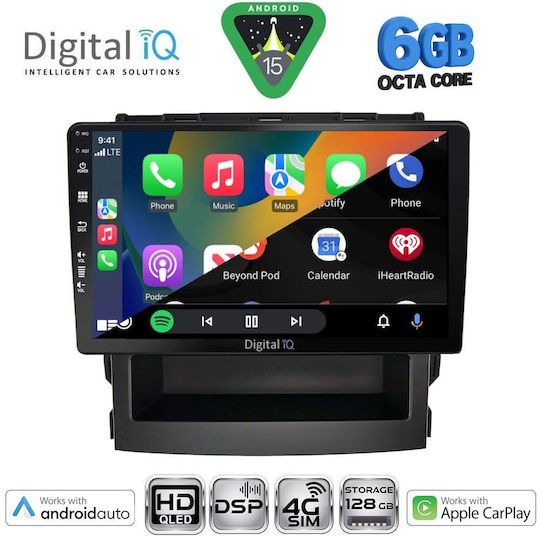 Digital IQ Car Audio System for Subaru Forester / Impreza 2019 (Bluetooth/USB/WiFi/GPS/Apple CarPlay/Android Auto) with 9" Touch Screen