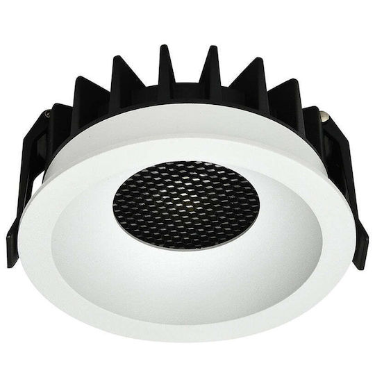 Led Cob 10w Cct Round White Optonica Bridgelux