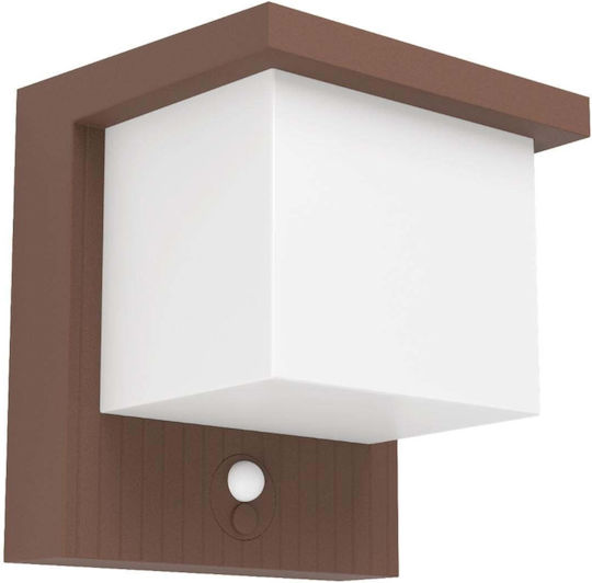 Led Solar Wandlampe Frigento 7w Bewegungssensor