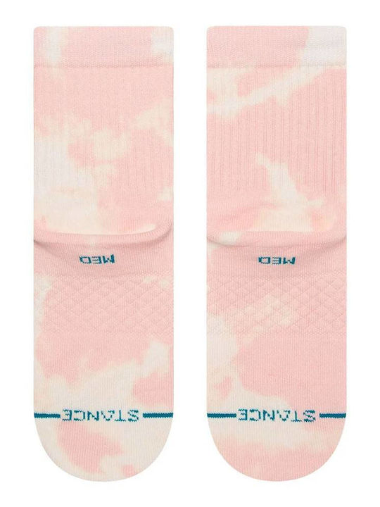 Stance Relevant Qtr Sports Socks Pink 1 Pair