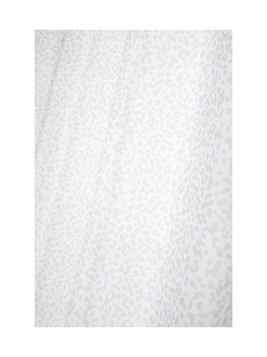 Κουρτίνα με Τρουκς Curtain Λευκή 140x260εκ.
