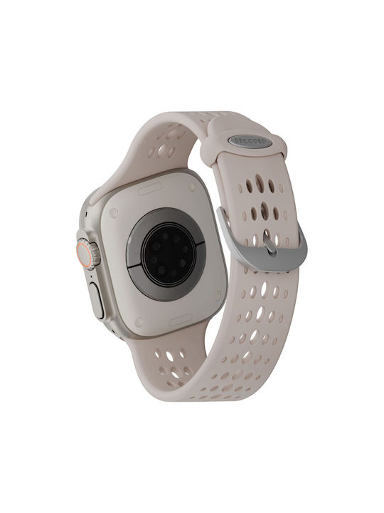 Decodiertes Silikon Ares O Band Silikonarmband Für Apple Watch 44 46 49 mm Clay Decodiertes Silikon Ares O Band Silikonarmband Für Apple Watch 44 46 49 mm Clay