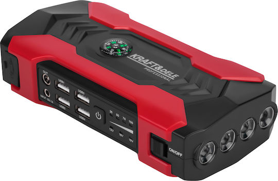 Kraft & Dele Starter Portabil Pentru Baterii Auto Și Motocicletă 28000mAh Cu Bancă De Alimentare USB Obiectiv 12V