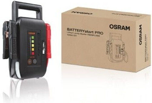 Osram Batterie-Starter Pro Tragbarer Autostart 2000A mit USB / Taschenlampe