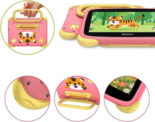 BlackView Link Mini Kids 7" Tablet (3GB/32GB) Ροζ