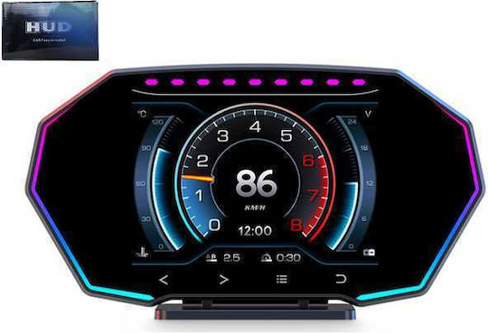 Digital Car Speedometer OBD2/GPS 1214425 120833 8691331208337
