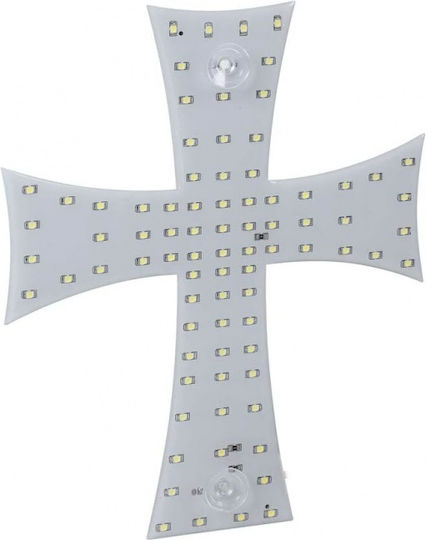 LED Επιγραφή Αυτοκινήτου 12V Λευκό