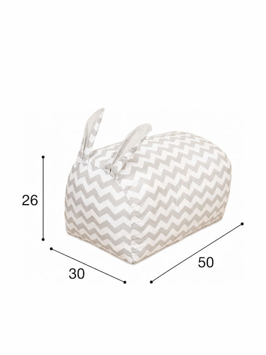Beanbag verde 50x30x26εκ.
