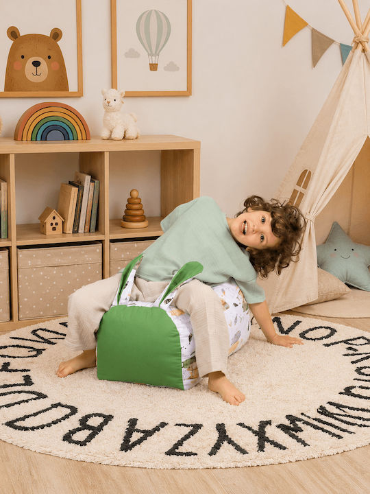 Beanbag verde 50x30x26εκ.