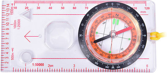 Cartographic Map Compass Plate Compass String Travel Father's Day