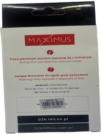Maxximus Συμβατή Μπαταρία Αντικατάστασης 4000mAh για Huawei Mate 10