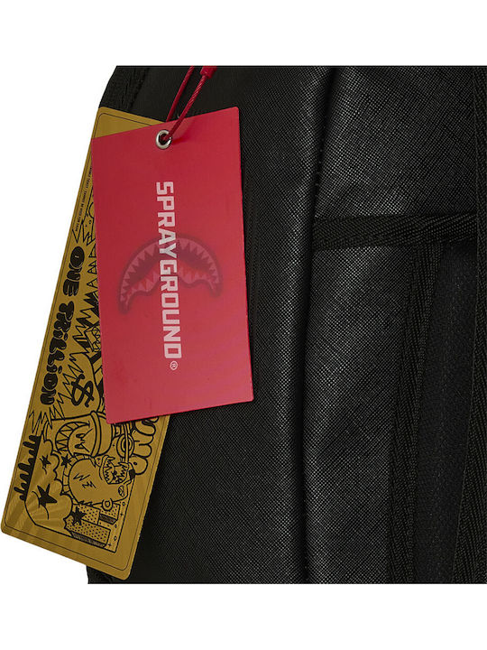Sprayground Shark Σχολική Τσάντα Πλάτης Μαύρη 2026