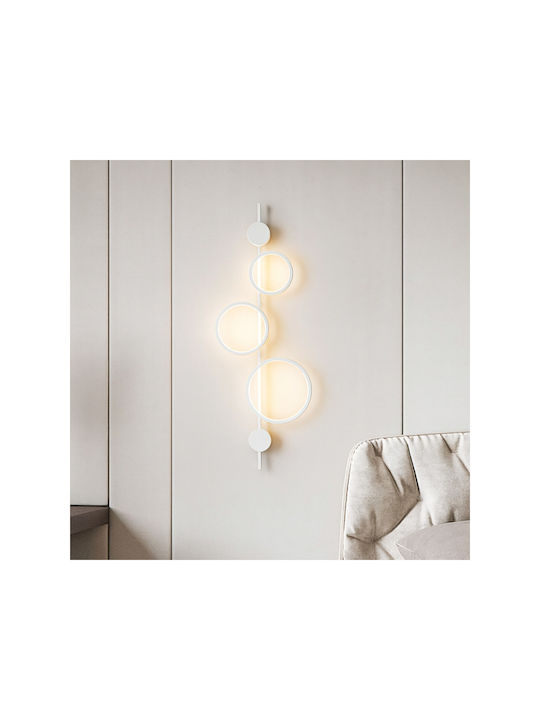 Jiju Lampă de Perete cu LED Integrat și Lumină Alb Rece 100x36cm
