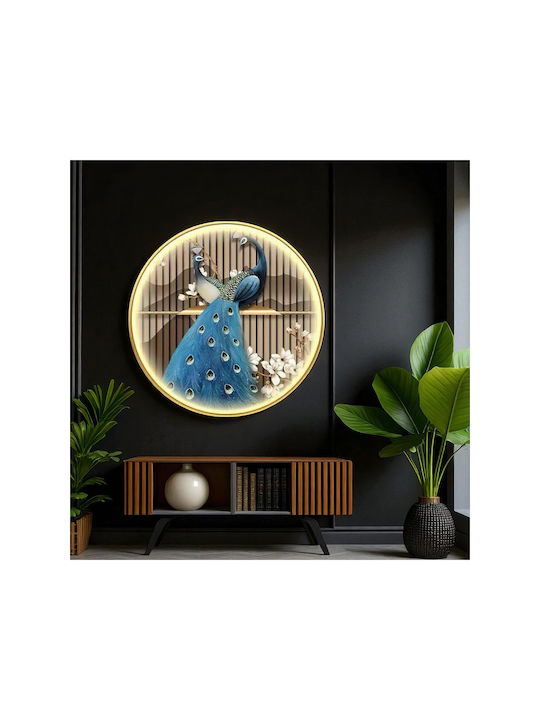 Jiju Tablou Modern cu LED Integrat Multicolor