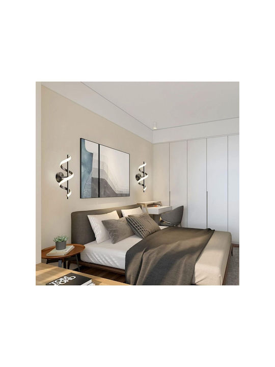 Jiju Corp de iluminat de perete modern 13x13x40cm