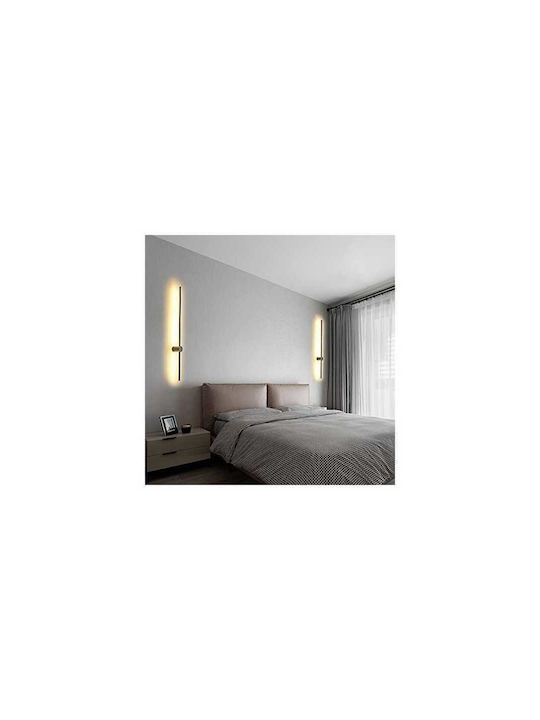 Jiju Lampă De Perete LED Auriu 5x80x7cm Jiju Lampă De Perete LED Auriu 5x80x7cm