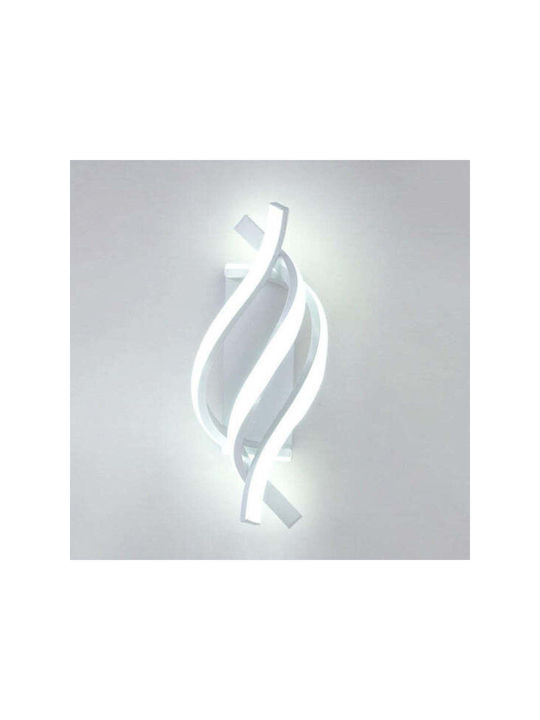 Jiju Lampă de perete cu LED integrat și comutator Alb