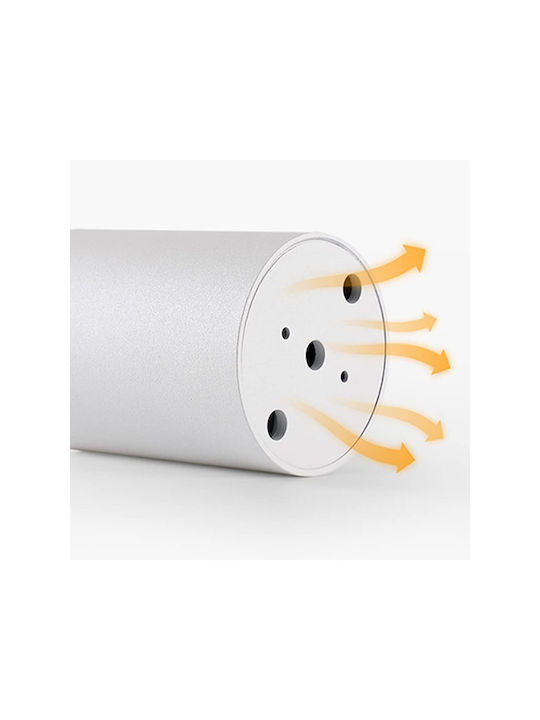 Jiju Spot Încastrat Cu LED Încorporat Și Lumină Alb Natural Alb 8x8cm