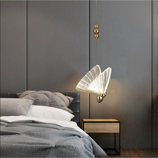 Jiju Lumini Suspendate Auriu LED