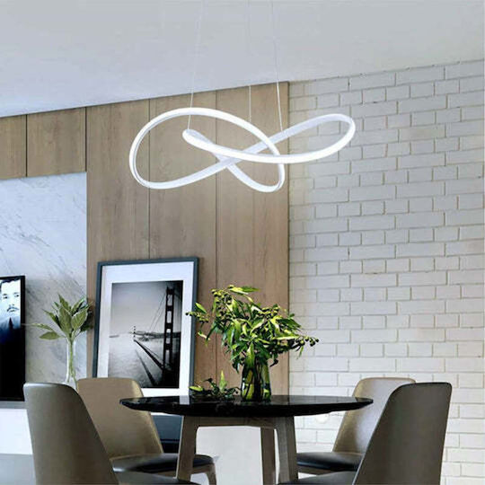 Jiju Lumini Suspendate Alb LED