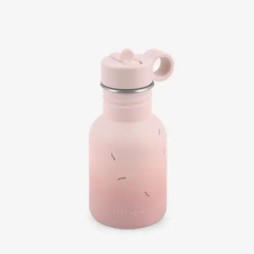 Kikka Boo Kids Stainless Steel Water Bottle with Straw Green 350ml