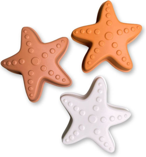 Σετ Κουβαδάκια Φτυάρι Παιχνίδια Άμμου Swim Essentials Sea Stars 5τμχ Swe-2023se1396