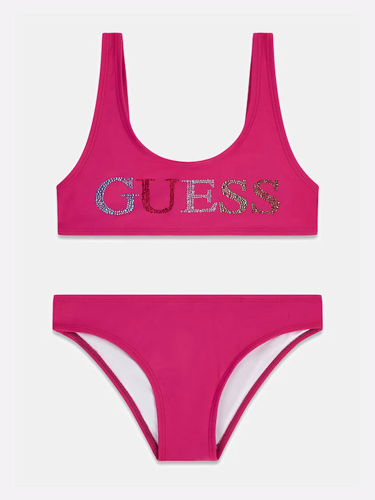 Guess Kids Bikini Swimwear Magenta