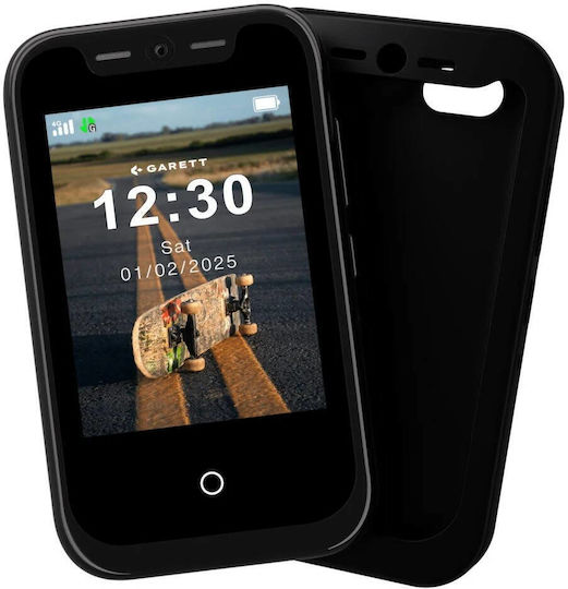 Garett OneKid Phone Single SIM (16GB) Κινητό Μαύρο