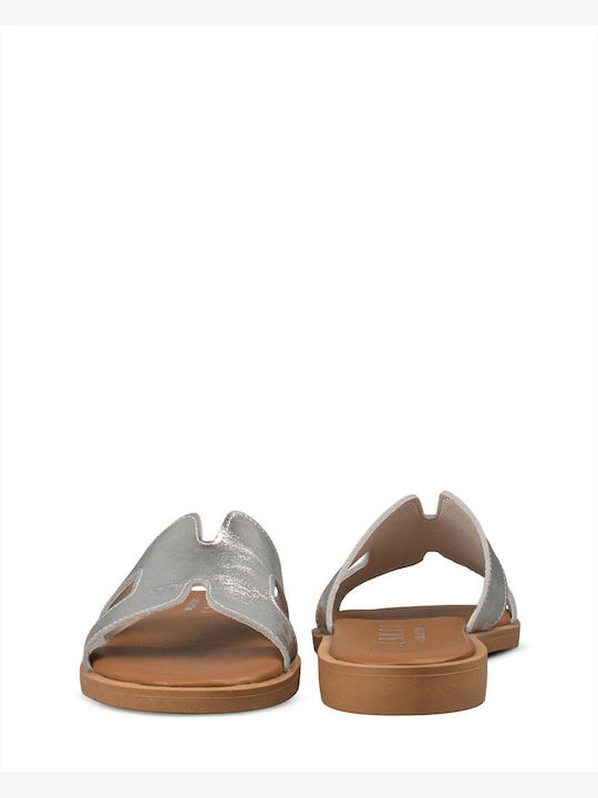 Women's Flat Sandals Silver