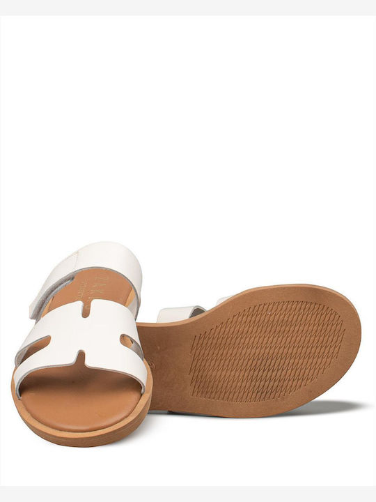 Women's Flat Sandals White VENUS-61156 White