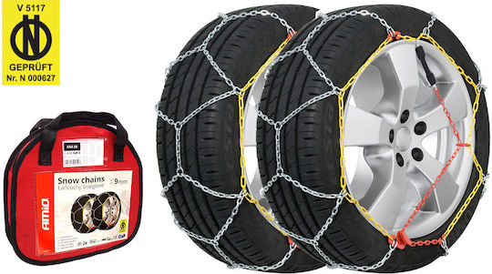 Carman KNS 100 Anti-slip Chains Thickness 12mm Passenger Car 2pcs