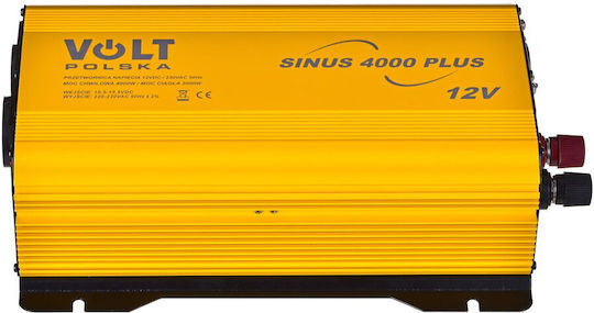 Volt Polska Inverter für Autos 5000W zur Umwandlung von 12V DC in 230V AC