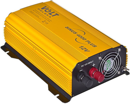 Volt Polska Inverter für Autos 5000W zur Umwandlung von 12V DC in 230V AC