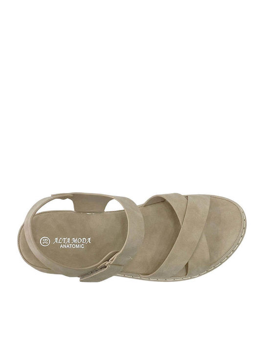 Sandale Anatomice Casual Damă Bej