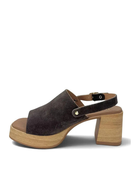 Sandale Elegante Damă Anatomici Maro